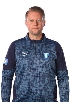 Malmö FFs sjukgymnast Jesper Robertsson
