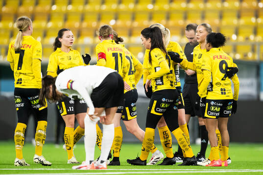 Elfsborgs spelare jublar