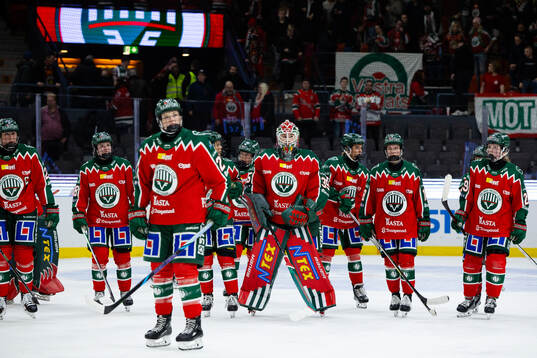 Frölundas spelare deppar