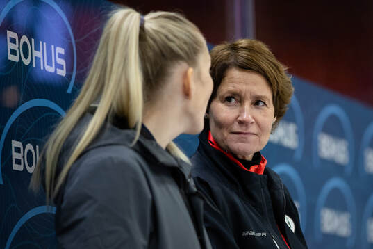 Frölundas sportchef Kim Martin Hasson och mentala coach