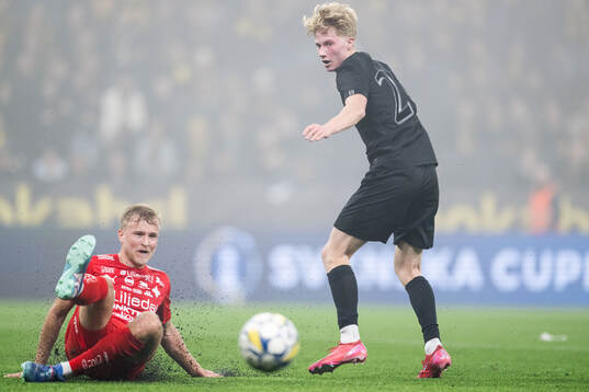 Värnamos Johan Rapp och AIKs Andreas Redkin