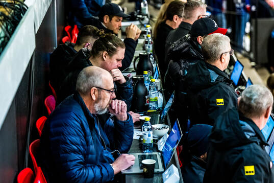 Barometerns sportreportrar Jesper Hallberg och Jörgen