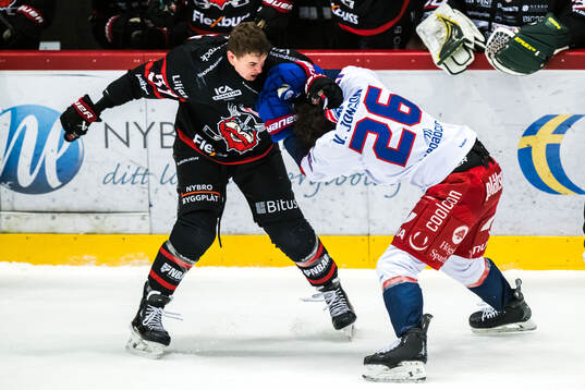 Nybros Radek Muzik och Oskarshamns Ville Jonsson