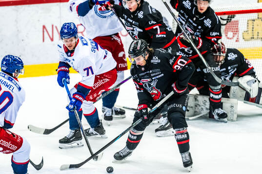 Oskarshamns Filip Sveningsson och Nybros Juho Liuksiala
