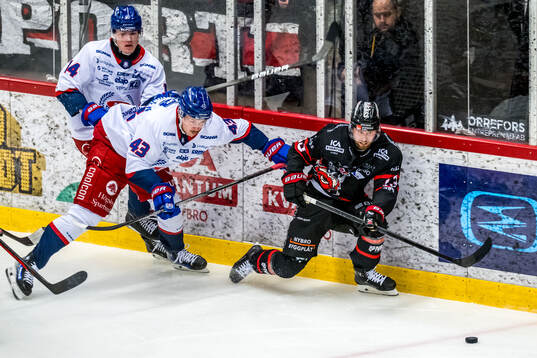 Oskarshamns Sören Dietz Larsen och Nybros Erik Flood