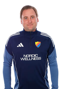 Djurgårdens assisterande tränare Hugo Berggren