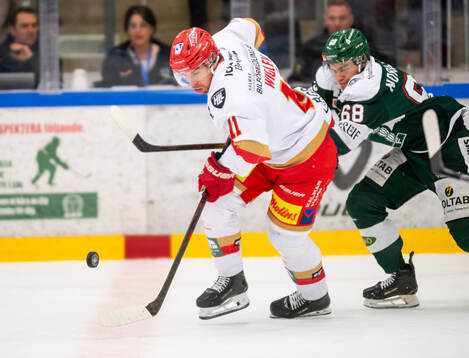 Kalmars Mathias Wigley och Tingsryds Theo Nordlund