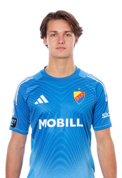 Djurgårdens målvakt Max Croon