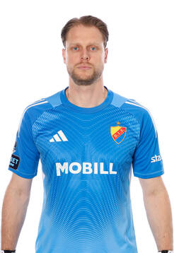 Djurgårdens målvakt Malkolm Nilsson Säfqvist