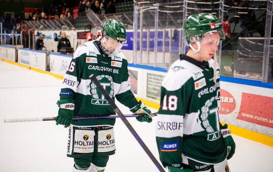 Tingsryds Gustav Eurenius och Jacob Svensson deppar