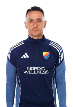 Djurgårdens målvaktstränare Nikos Gkoulios