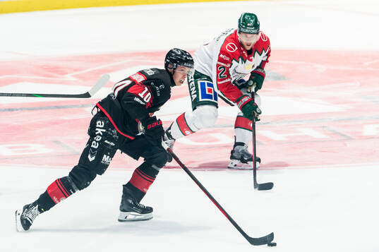 Malmö Redhawks William von Barnekow och Frölundas