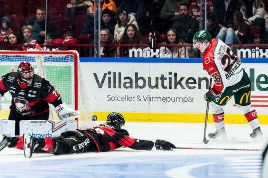 Frölundas Arttu Ruotsalainen, Malmö Redhawks Daniel