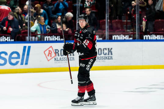 Malmö Redhawks Robin Salo deppar