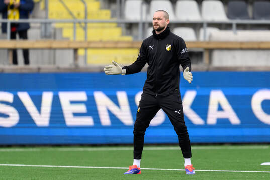 Häckens målvakt Oscar Jansson