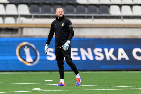 Häckens målvakt Oscar Jansson