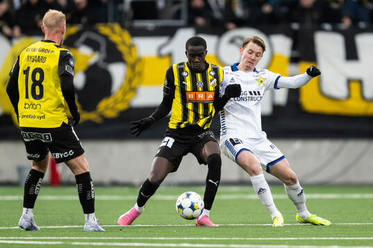 Häckens Abdoulaye Faye och Sirius Noel Milleskog
