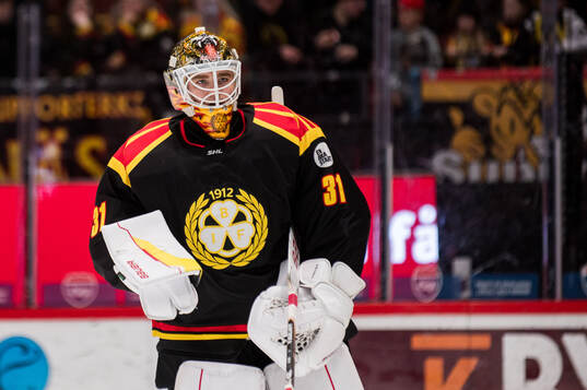 Brynäs målvakt Erik Källgren