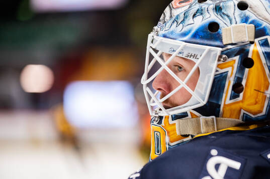 HV71s målvakt Hugo Alnefelt