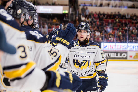 HV71s Radan Lenc jublar