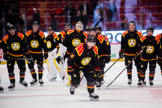 Brynäs Greg Scott jublar
