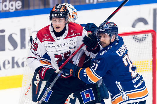 Örebros Milton Oscarson och Växjös Brian Cooper