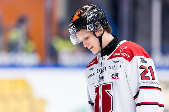 Örebros Patrik Puistola deppar