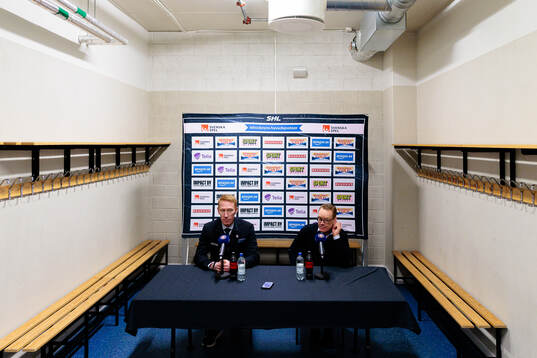 Växjös tränare Jörgen Jönsson och Örebros tränare