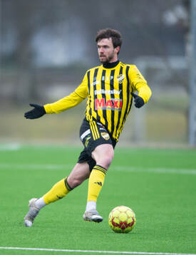 IFK Hässleholms Philippe Simon Edmonds i träningsmatchen