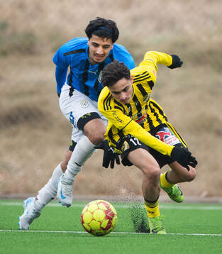 IFK Hässleholms Zeidan Sala rycker loss i träningsmatchen