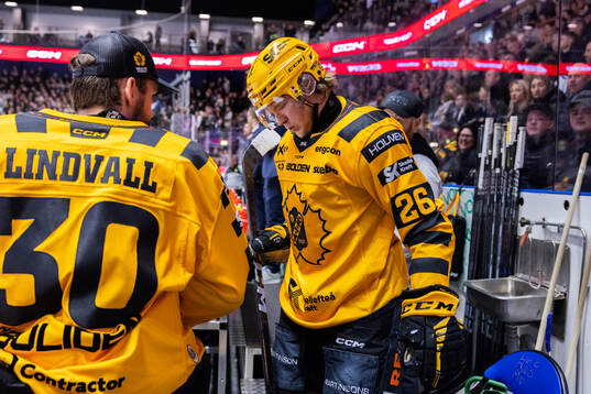 Skellefteås Anton Heikkinen har ont