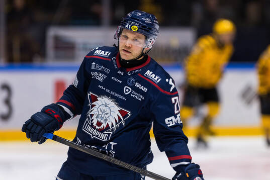 Linköpings Johan Johnsson deppar