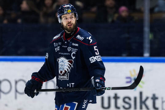 Linköpings Oscar Fantenberg deppar