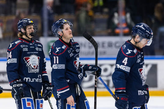 Linköpings Eddie Genborg, Henrik Törnqvist och Oscar