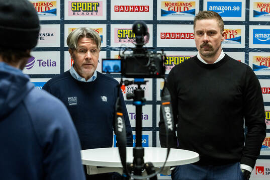 Linköpings tränare Anders Karlsson och Skellefteås