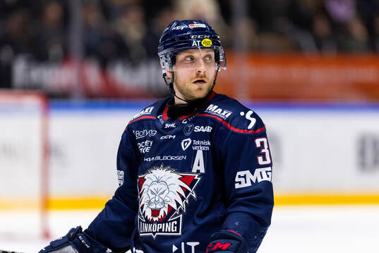 Linköpings Linus Hultström deppar