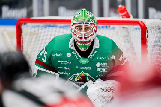Rögles målvakt Arvid Holm