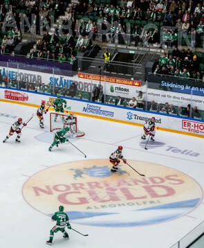 Norrlands Guld reklam i isen