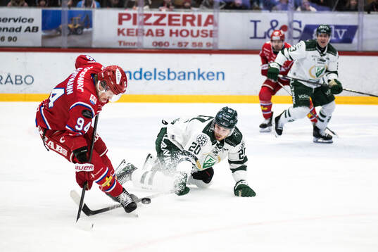Färjestads Marcus Westfält och