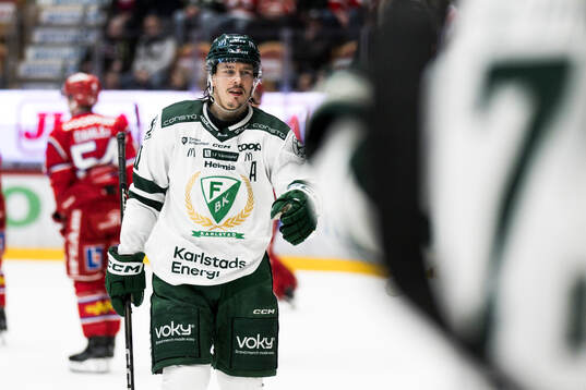 Färjestads Joakim Nygård jublar