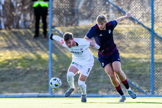 Helsingborgs Taylor Silverholt och Östers Mattis Adolfsson