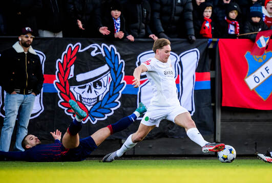 Östers Vladimir Rodic och Helsingborgs Simon Bengtsson