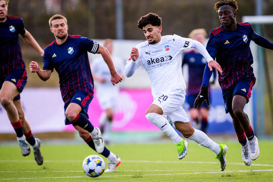 Östers Vladimir Rodic och Helsingborgs Baker Amer