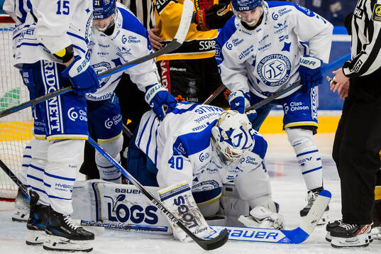 Leksands målvakt Mantas Armalis