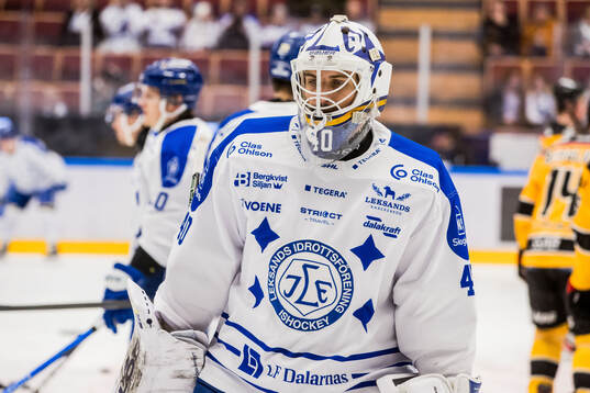 Leksands målvakt Mantas Armalis