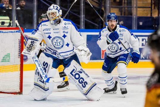 Leksands målvakt Mantas Armalis