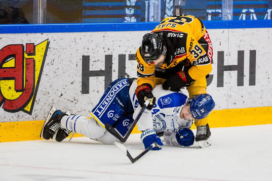 Luleås Pontus Själin och Leksands Arvid Eljas