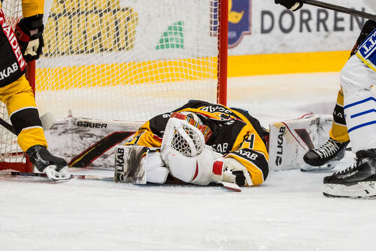 Luleås målvakt Joel Lassinantti