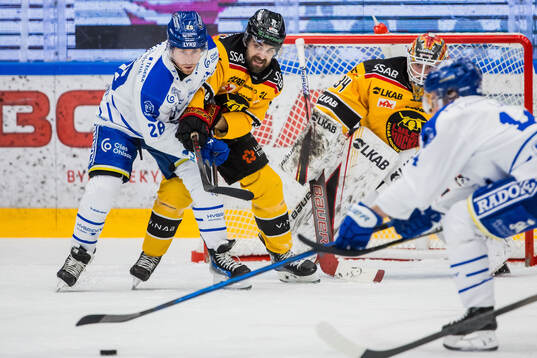 Leksands Justin Glenn Kloos och Luleås Frederic Allard