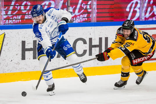 Leksands Matt Caito och Luleås Mathias Bromé